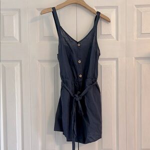 SHEIN Navy Romper